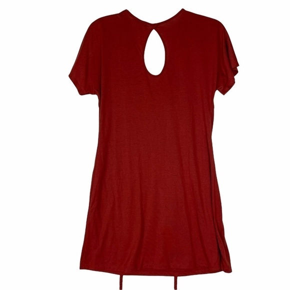 American Rag Cie Rust Belted Dress - Picture 5 of 7